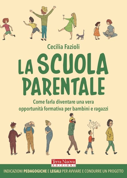 Copertina del libro La scuola parentale di Cecilia Fazioli, Terra Nuova Edizioni